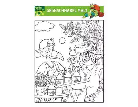 Grünschnabel Malvorlage 2 25