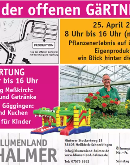 Tag der offenen Gärtnerei