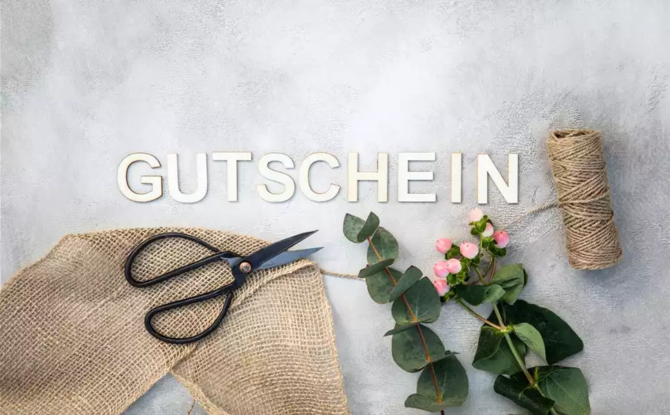 Gutschein - Zum Versand oder zur Abholung